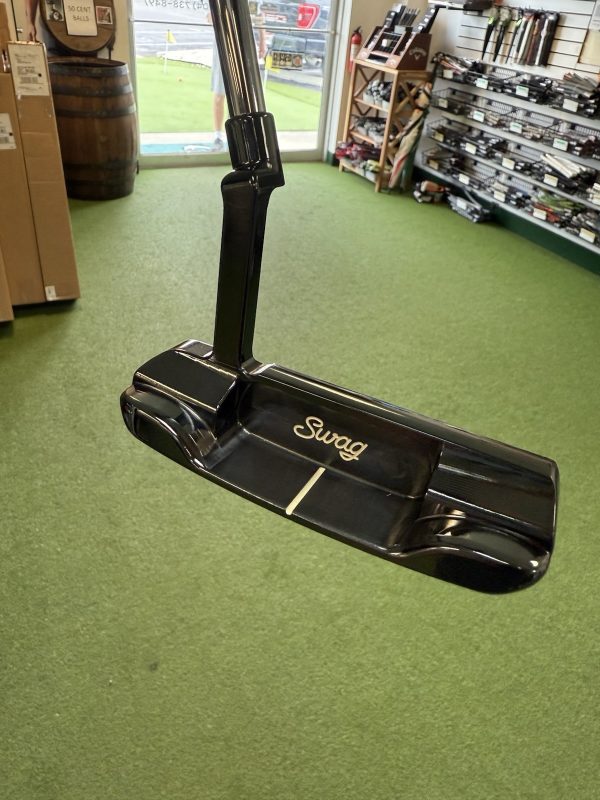 SWAG GOLF DGAP CARBON BLACK OXIDE- HANDSOME ONE PUTTER 34” Right Handed - Image 5