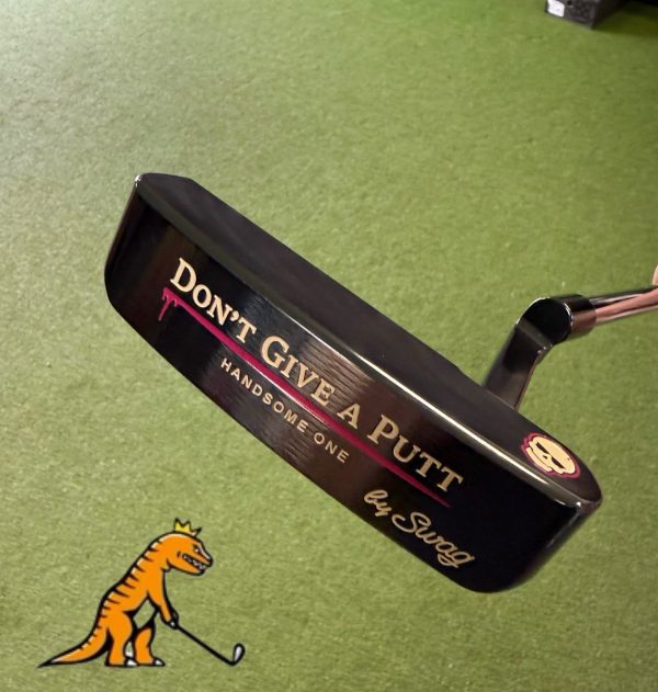 SWAG GOLF DGAP CARBON BLACK OXIDE- HANDSOME ONE PUTTER 34” Right Handed