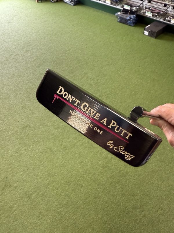 SWAG GOLF DGAP CARBON BLACK OXIDE- HANDSOME ONE PUTTER 34” Right Handed - Image 9