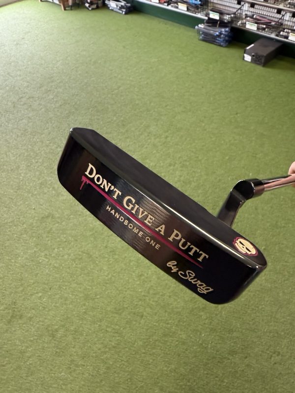 SWAG GOLF DGAP CARBON BLACK OXIDE- HANDSOME ONE PUTTER 34” Right Handed - Image 10