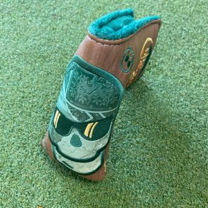 Swag Golf Tournament Series Blade Putter Head Cover Brown/Green