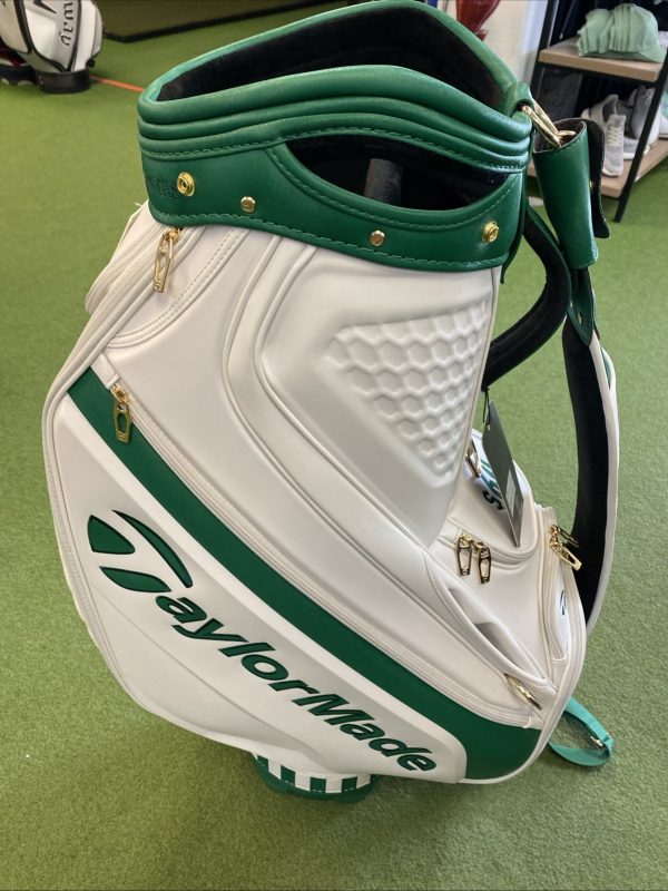 TaylorMade 2022 Season Opener Limited Staff Bag Green/White 6-Way - Image 6