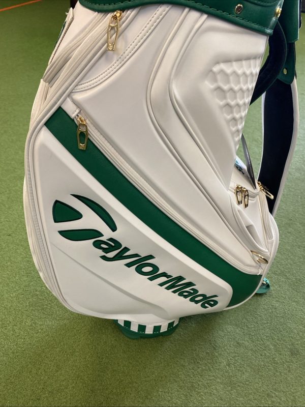 TaylorMade 2022 Season Opener Limited Staff Bag Green/White 6-Way - Image 7
