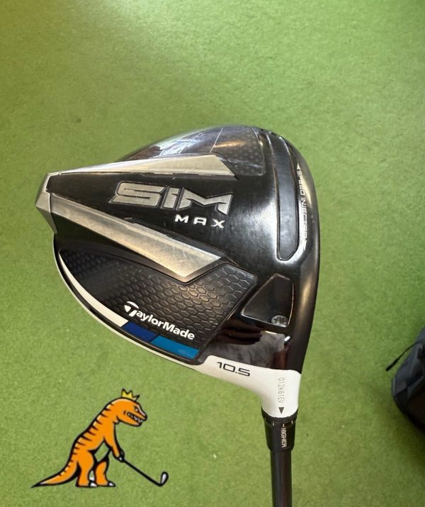 Taylormade Sim Max 10.5° Driver Bassara 42g Lite Flex Right Handed