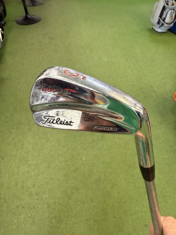 Titleist 695 Mb Iron Set 9,8,7,5,4,3 Irons Protect Rifle Xtra Stiff Shafts