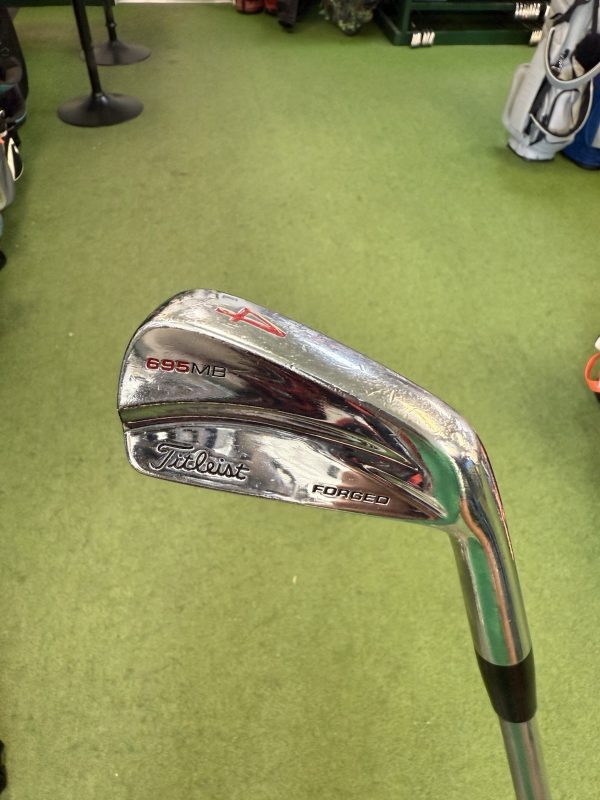 Titleist 695 Mb Iron Set 9,8,7,5,4,3 Irons Protect Rifle Xtra Stiff Shafts