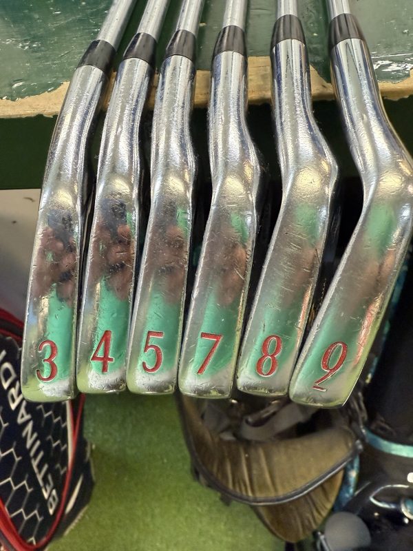 Titleist 695 Mb Iron Set 9,8,7,5,4,3 Irons Protect Rifle Xtra Stiff Shafts