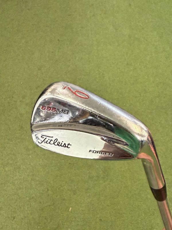 Titleist 695 Mb Iron Set 9,8,7,5,4,3 Irons Protect Rifle Xtra Stiff Shafts