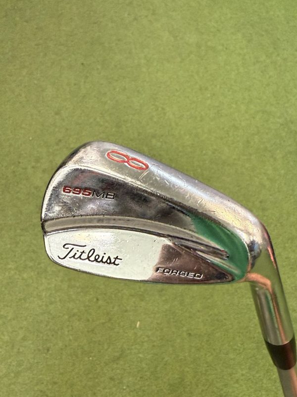 Titleist 695 Mb Iron Set 9,8,7,5,4,3 Irons Protect Rifle Xtra Stiff Shafts