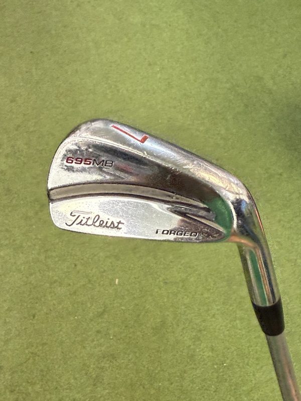 Titleist 695 Mb Iron Set 9,8,7,5,4,3 Irons Protect Rifle Xtra Stiff Shafts