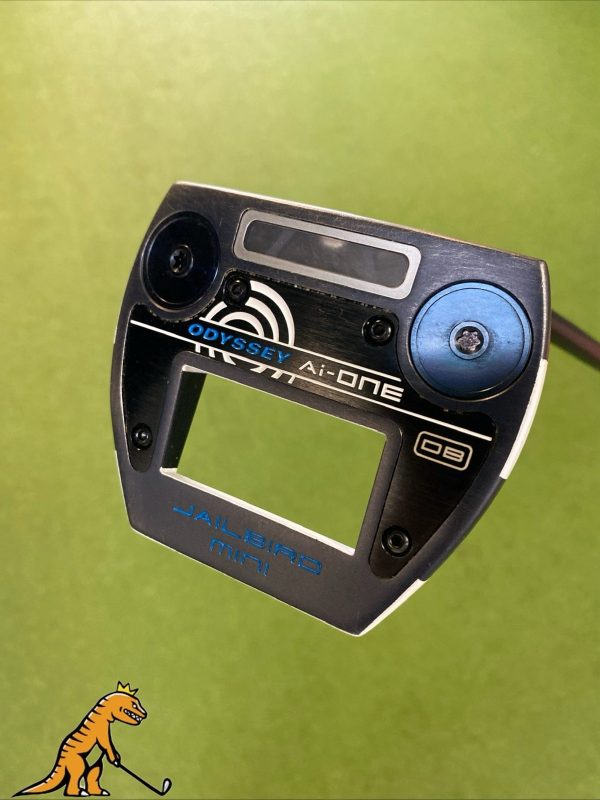 Tour Issue Odyssey Ai-One Jailbird Mini DB 34” Mallet Putter UST Mamiya Graphite