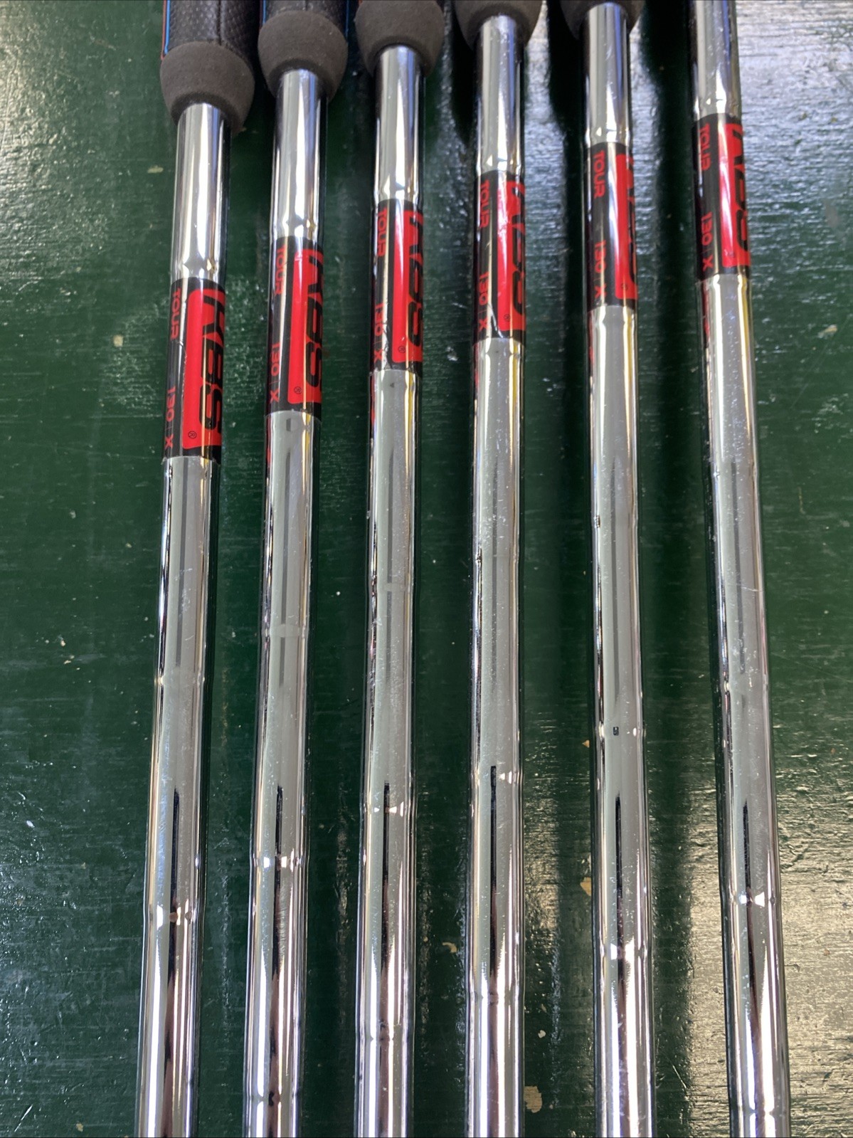 Tour Issue TaylorMade P7MC/P7MB Combo Iron Set 4-9-iron KBS Tour 130g Steel - Image 16