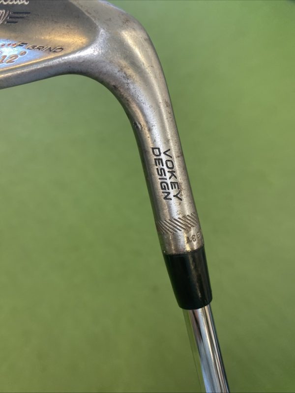 Tour Issue Titleist Vokey SM6 Raw 54.12* Sand Wedge Steel Wedge Flex - Image 4
