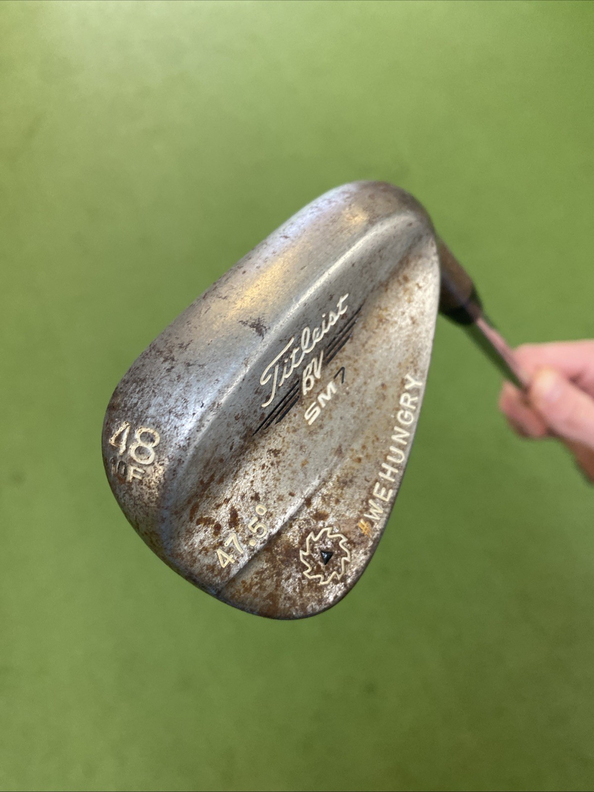 Tour Issue Titleist Vokey SM7 Raw 48.10* Pitching Wedge Dynamic Gold Tour Issue - Image 3