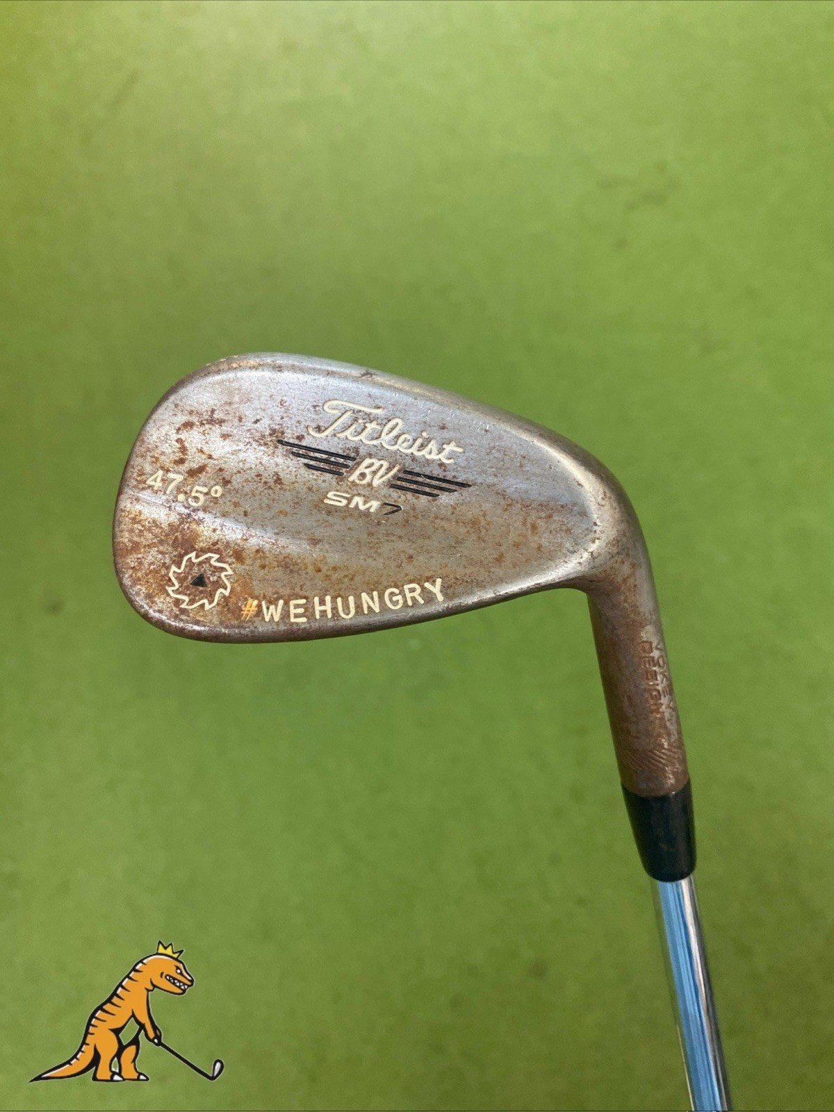 Tour Issue Titleist Vokey SM7 Raw 48.10* Pitching Wedge Dynamic Gold Tour Issue