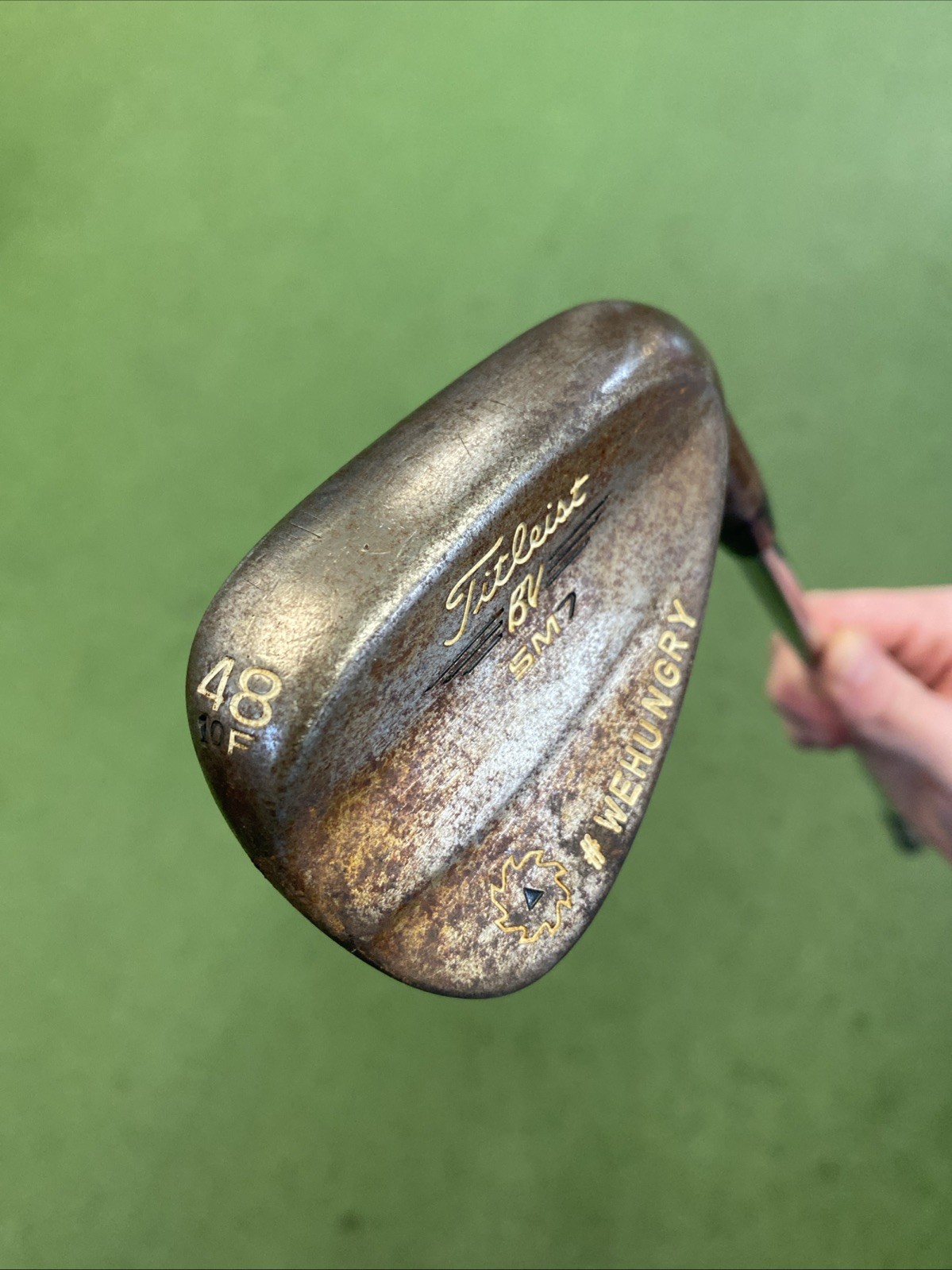 Tour Issue Titleist Vokey SM7 Raw 48.10* Pitching Wedge Dynamic Gold X100 - Image 4