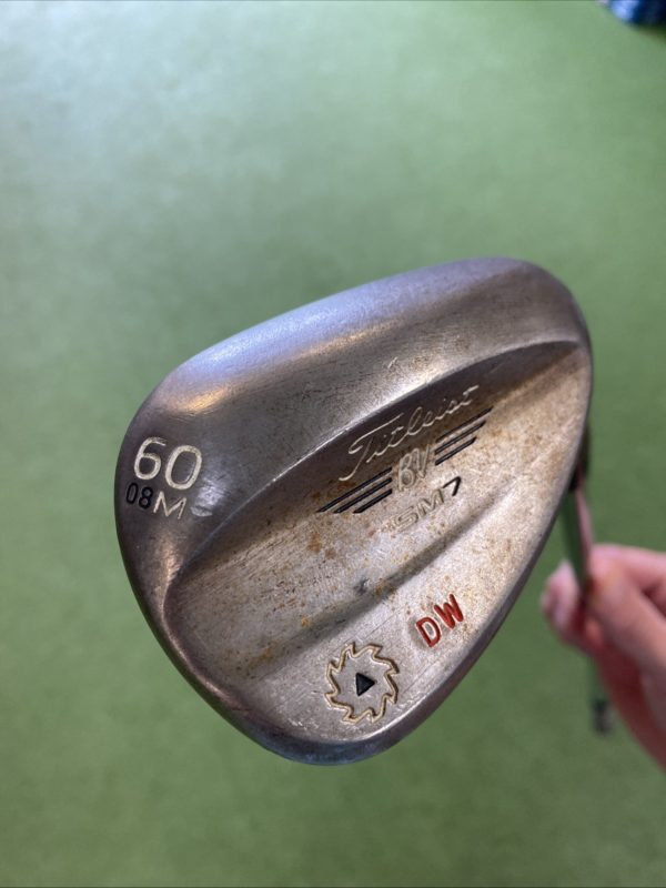 Tour Issue Titleist Vokey SM7 Raw 60.08* Lob Wedge Dynamic Gold Tour Issue S400