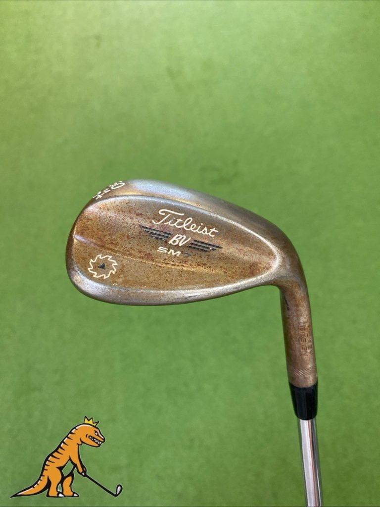 Tour Issue Titleist Vokey SM7 Raw “AD+” 60.08* Lob Wedge Dynamic Gold Steel