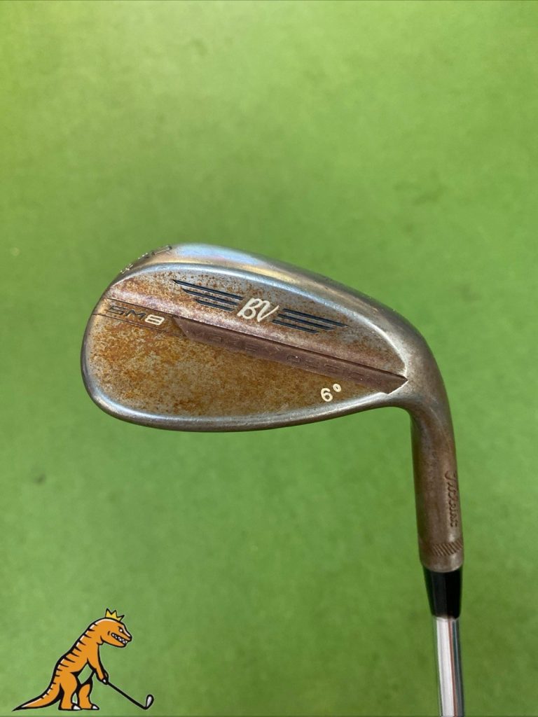 Tour Issue Titleist Vokey SM8 Raw “AD+” 60.08* Lob Wedge Project X Steel