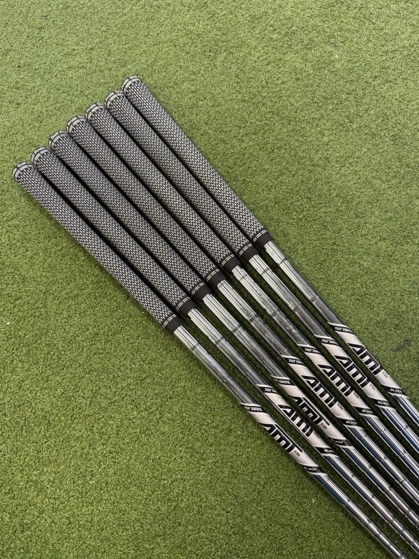True Temper AMT Black R300 Iron Shaft Set 7 Shafts GW-5 Irons