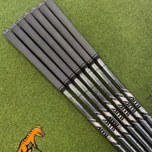 True Temper AMT Black R300 Iron Shaft Set 7 Shafts GW-5 Irons