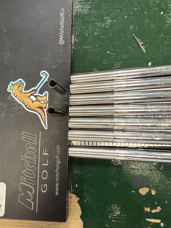 True Temper AMT Black R300 Iron Shaft Set 7 Shafts GW-5 Irons