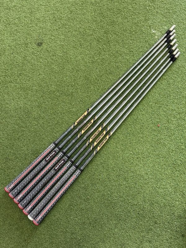 True Temper *Tour Issue* X100 Iron Shaft Set PW-4 Iron - Image 3