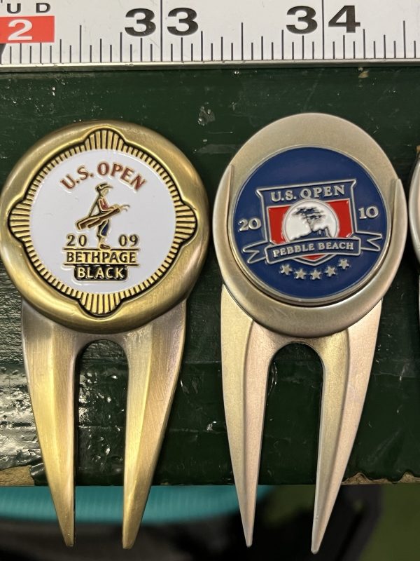 US Open Pitch Mark Repair Tools