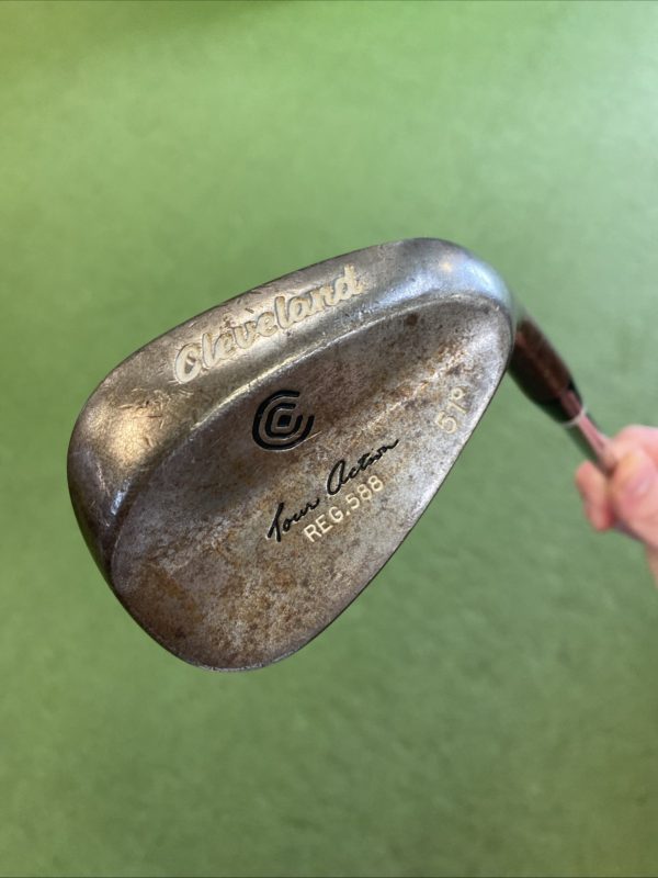 Used Cleveland Tour Action Reg 588 Raw Wedge Set 50*, 60* Dynamic Gold Steel - Image 4