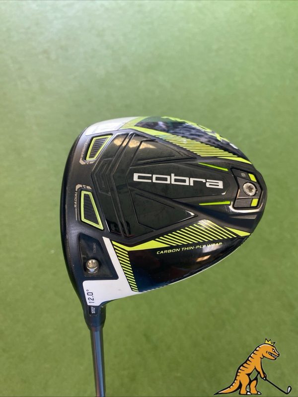 Used LH Cobra Rad Speed XB 12* Driver EvenFlow 40g Graphite Seniors + HC