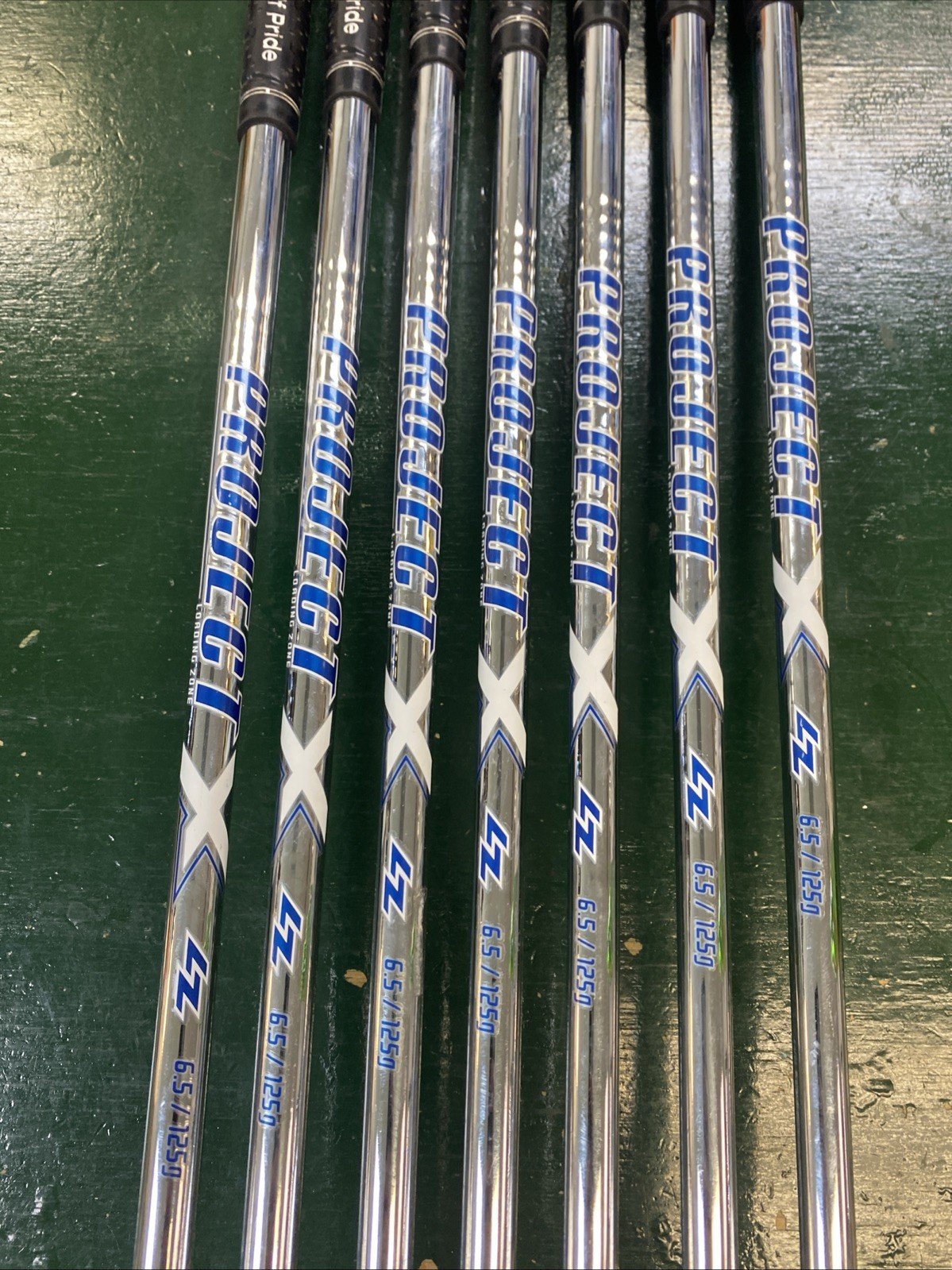 Used LH Ping Blueprint S Iron Set 4-PW Project X LZ 125g Extra Stiff Steel - Image 17