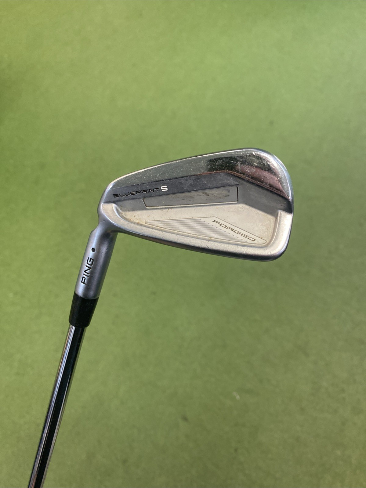 Used LH Ping Blueprint S Iron Set 4-PW Project X LZ 125g Extra Stiff Steel - Image 3