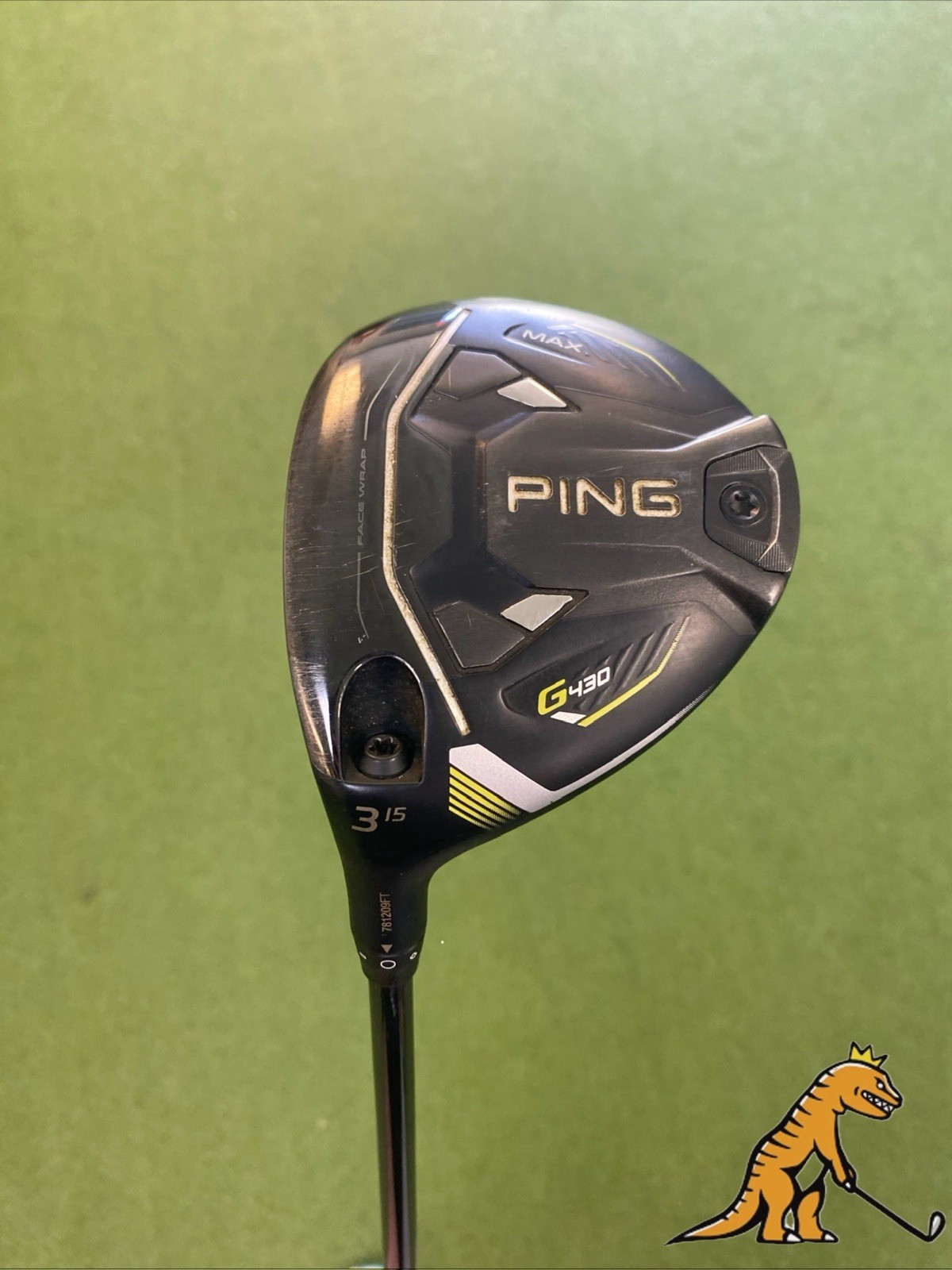 Used LH Ping G430 Max 15* 3-Wood UST Mamiya Linq 70g Extra Stiff Graphite