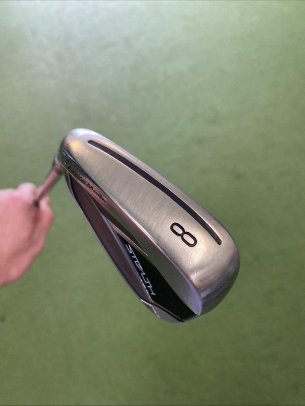 Used-LH-TaylorMade-Stealth-8-Iron-KBS-Max-85g-Stiff-Flex-Steel-357450676349-2