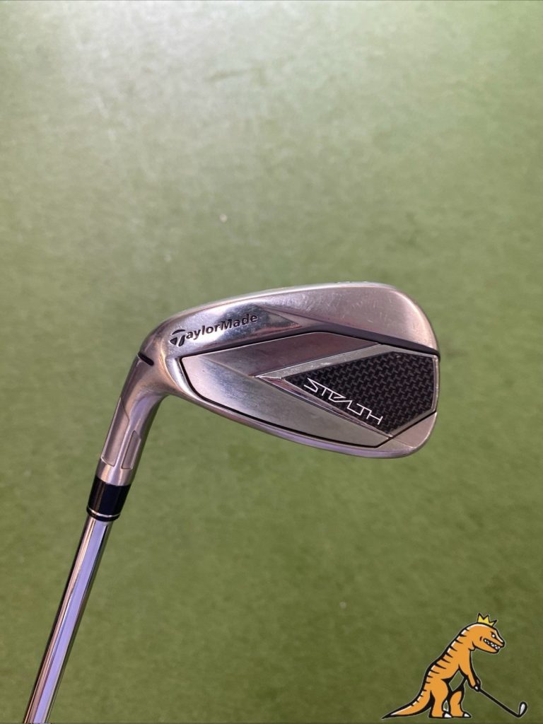 Used-LH-TaylorMade-Stealth-8-Iron-KBS-Max-85g-Stiff-Flex-Steel-357450676349
