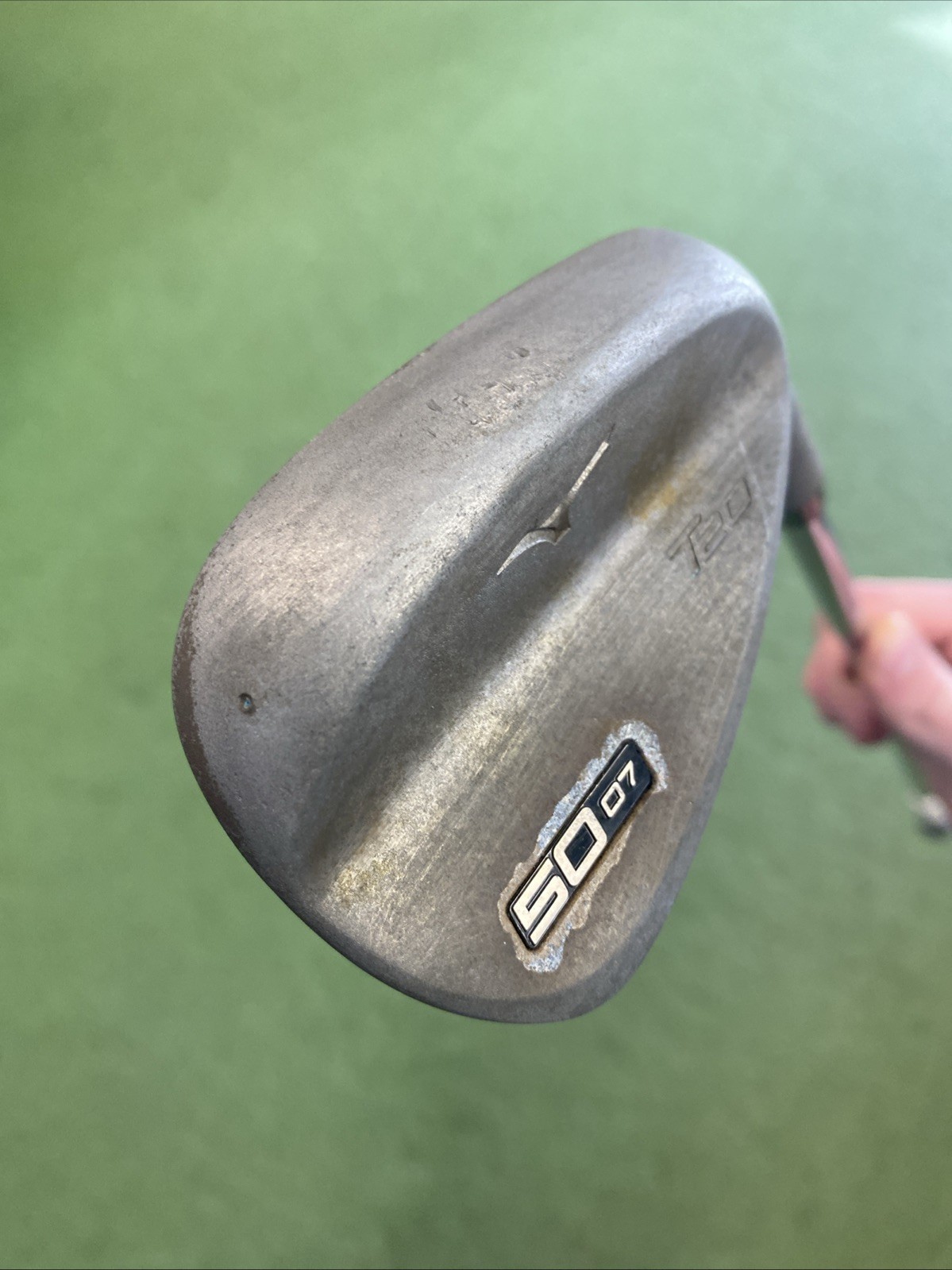 Used Mizuno T20 Raw Wedge Set 50*, 55*, 59* Dynamic Gold Stiff Flex Steel - Image 4