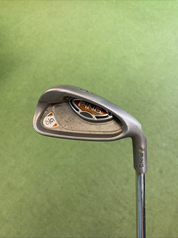 Used Ping G10 Green Dot Iron Set 4-PW Ping AWT Regular Flex Steel - Image 11