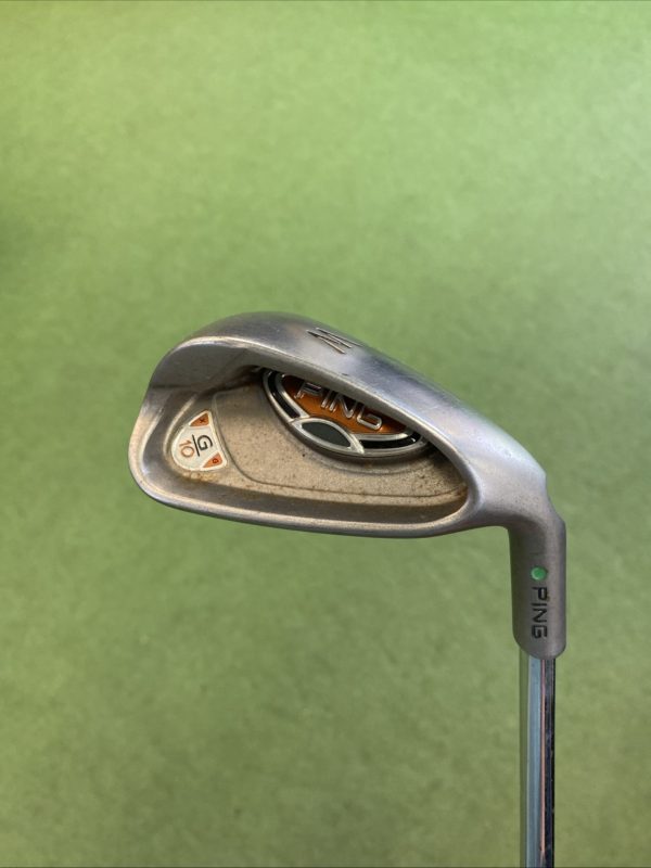 Used Ping G10 Green Dot Iron Set 4-PW Ping AWT Regular Flex Steel - Image 15