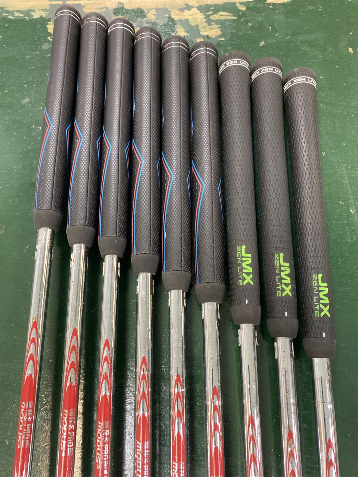 Used Ping G710 Black Iron Set 4-PW-GW-SW NS Pro Modus Tour 105g Stiff Flex Steel - Image 22