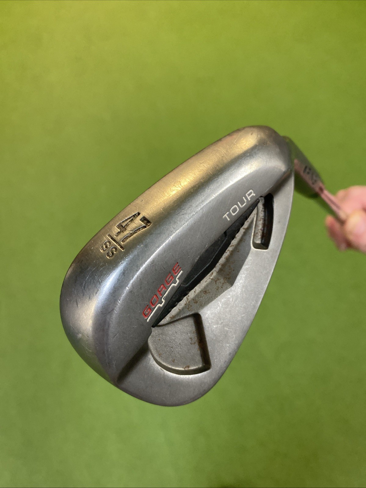 Used Ping Gorge Tour 47* Pitching Wedge CFS Stiff Flex Steel - Image 3