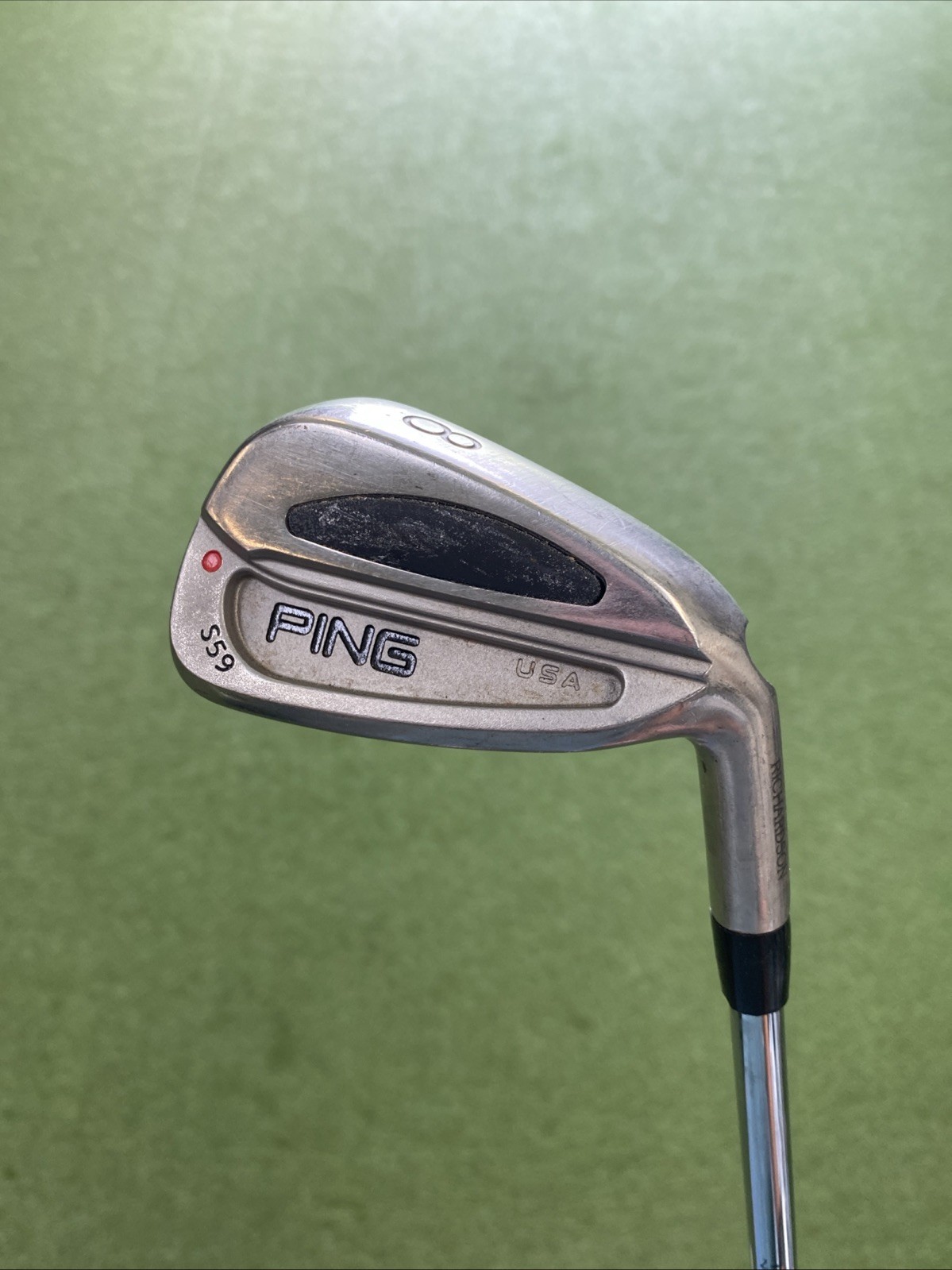 Used Ping S59 Red Dot Iron Set 3-PW Cushin Stiff Flex Steel - Image 13