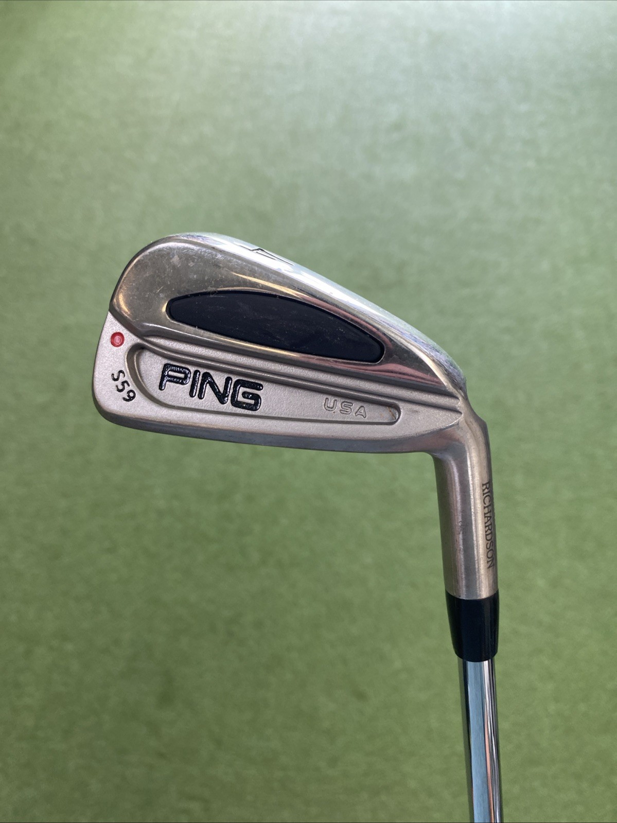 Used Ping S59 Red Dot Iron Set 3-PW Cushin Stiff Flex Steel - Image 5