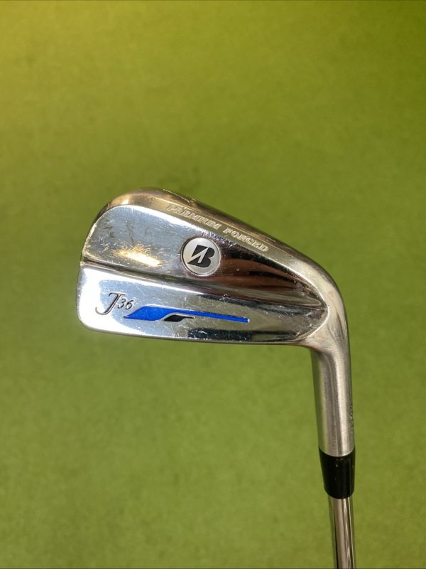 Used RH Bridgestone J36 Iron Set 3-PW Project X Flighted Stiff Flex Steel - Image 11