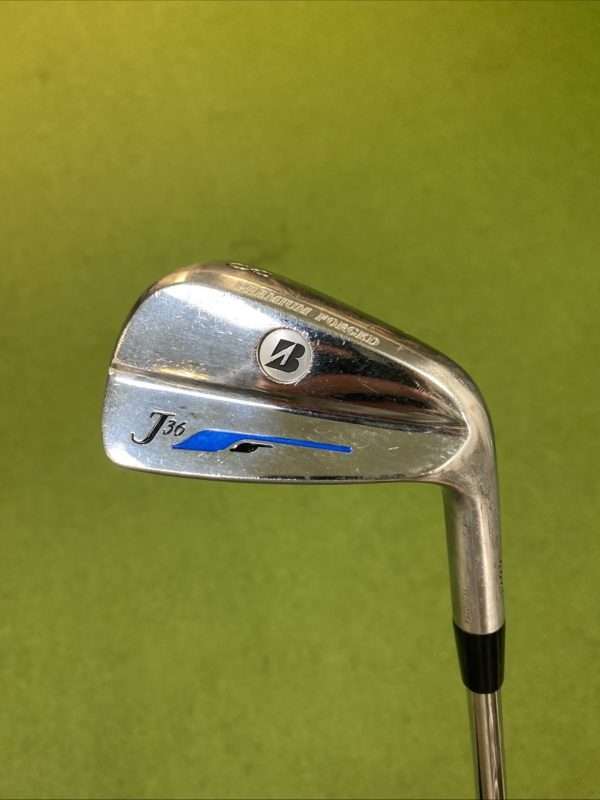 Used RH Bridgestone J36 Iron Set 3-PW Project X Flighted Stiff Flex Steel - Image 13