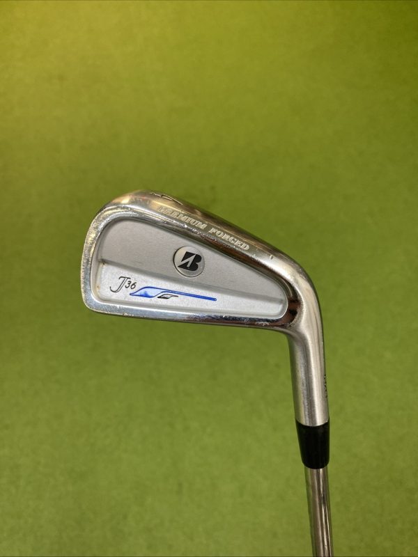 Used RH Bridgestone J36 Iron Set 3-PW Project X Flighted Stiff Flex Steel - Image 5