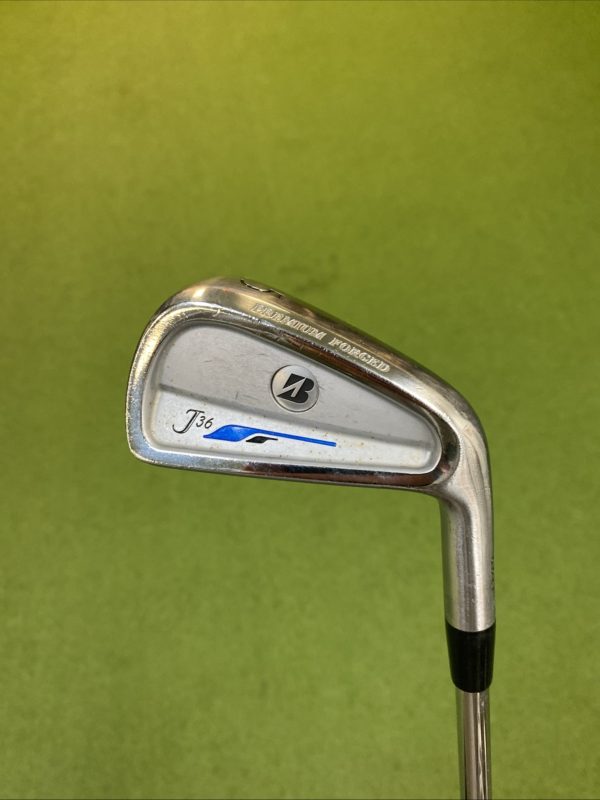Used RH Bridgestone J36 Iron Set 3-PW Project X Flighted Stiff Flex Steel - Image 7