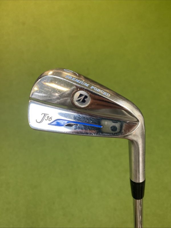 Used RH Bridgestone J36 Iron Set 3-PW Project X Flighted Stiff Flex Steel - Image 9