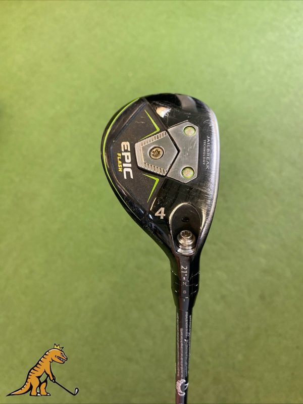 Used RH Callaway Epic Flash 21* 4 Hybrid Tensei AV 65g Graphite Regular 4H
