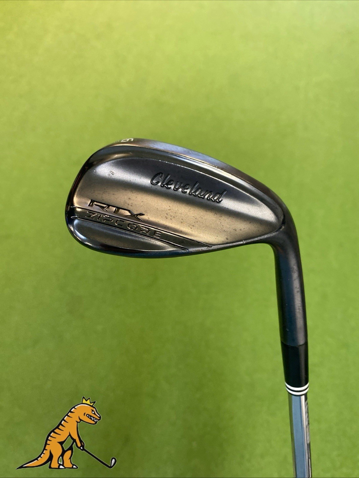 Used RH Cleveland RTX Zipcore Black 56.10* Sand Wedge Dynamic Gold Tour Issue