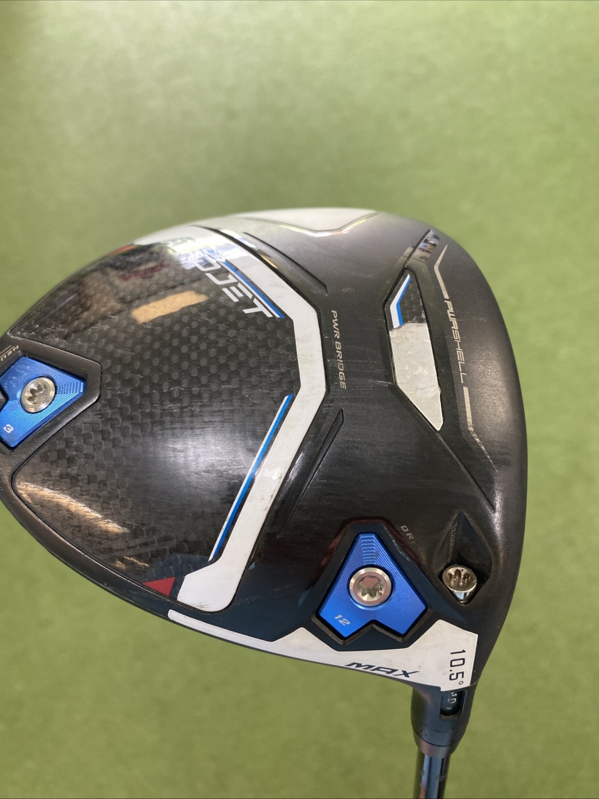 Used RH Cobra Aerojet Max 10.5* Driver HZRDUS RDX Smoke 60g Stiff Flex Graphite - Image 4